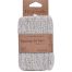 Badspons ramie-bamboe in crème/taupe BADSPONS RAMIE/BAMBOO BIZ SIZE - CREAM/TAUPE