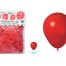 Ballonnen rood 25cm 100 stuks BALLON ROOD 25CM 100ST