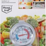 Koelkast en diepvriesthermometer KOELKAST/VRIEZER THERMOMETER D6xH6,5cm