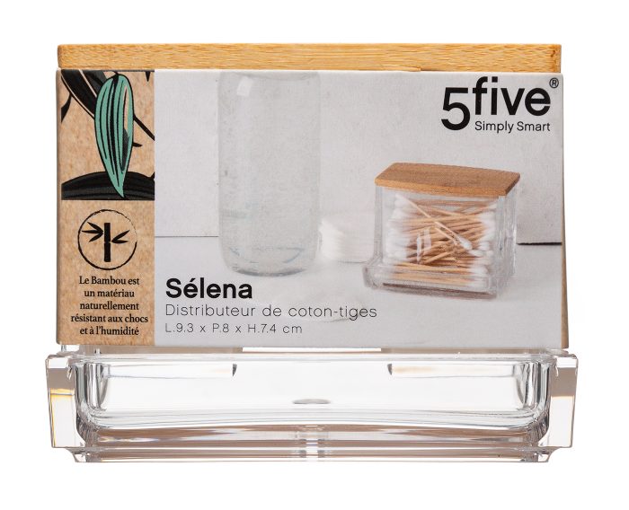 BAMBOO DISPENSER SELENA Q-TIP