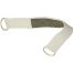 Rug massage scrubband ramie EXFOLIATING MASSAGE STRAP FOR BODY POLYESTER/RAMIE SMALL SIZE - CREAM/TAUPE