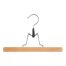 Houten klem hanger kledinghanger kleerhanger broekenhanger rokhanger broekenklem 3st