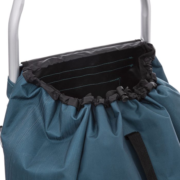 Trolley tas 2-wielen ALU BLAUW