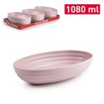 12553 Schaal Ovaal Classic Roze 1080ml