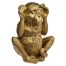 GOLD RESIN MONKEY H17 Horen