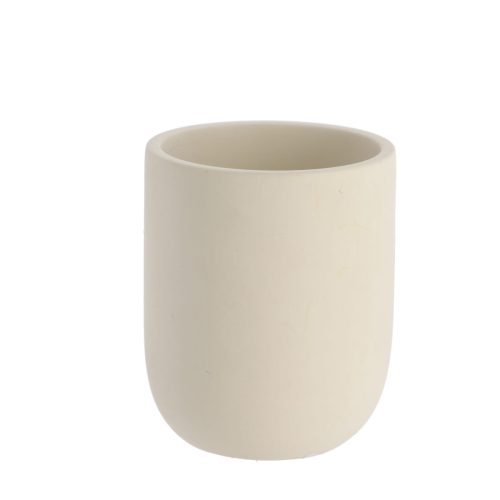 CEMENT TUMBLER RAW EFFECT - BEIGE