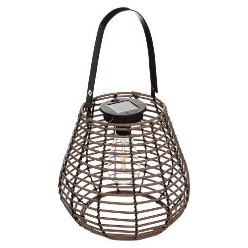 SOLAR hanglamp NATUURLIJK 26cm VIKY