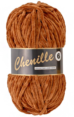 Breigaren chenille kaneel 100g