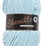 Breigaren chenille lichtblauw 100g