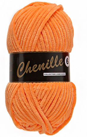 Breigaren chenille tangerine 100g