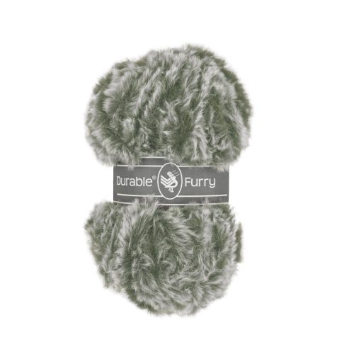 Durable breigaren Furry olijfgroen 50g