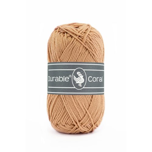 Durable breigaren katoen Coral Camel 50g