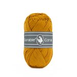 Durable breigaren katoen Coral Kerriegeel 50g