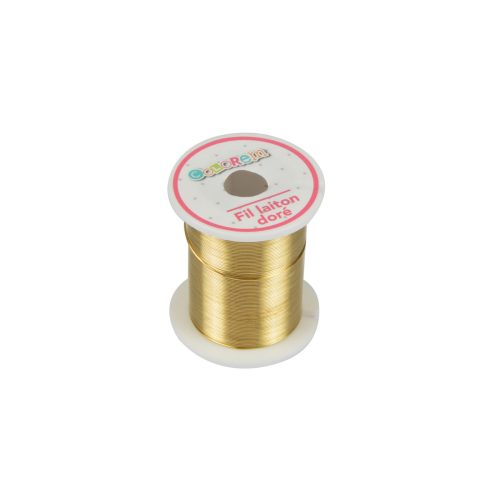 Metalen draad goud 0,4mm*15m