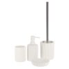 Badkamerbeker polyresin wit 360ml