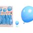 Ballonnen baby blauw 30cm 10 stuks