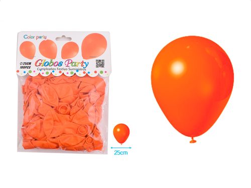 Ballonnen oranje 25cm 100 stuks