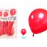 Ballonnen rood 30cm 10 stuks