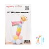 Ballonnenset regenboog 16-delig Cijfer 7