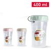 Beker met draaideksel 400ml