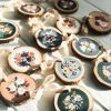 Boomschijf rond 11cm