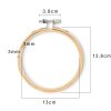 Borduurring hout D13cm