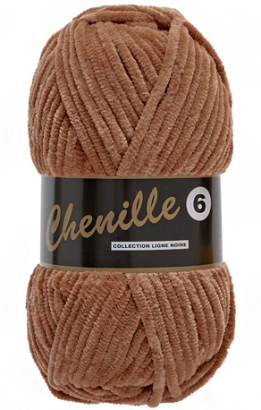 Breigaren chenille camel 100g