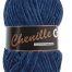 Breigaren chenille donkerblauw 100g