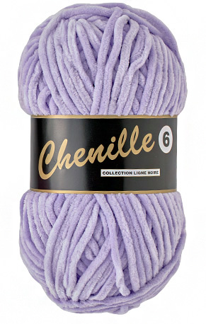 Breigaren chenille lila 100g