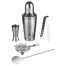 Cocktailset RVS 5-delig 600ml