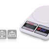 Digitale keukenweegschaal wit 7kg