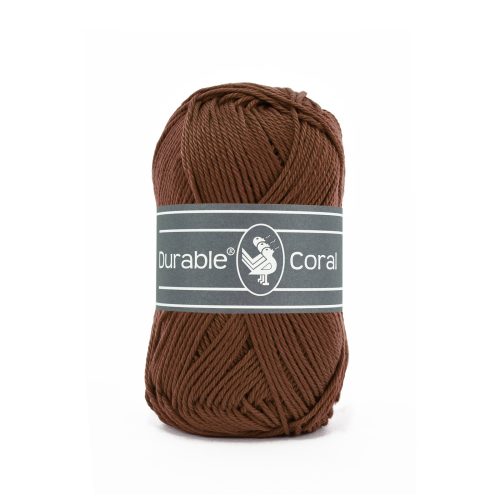 Durable breigaren katoen Coral Koffie 50g