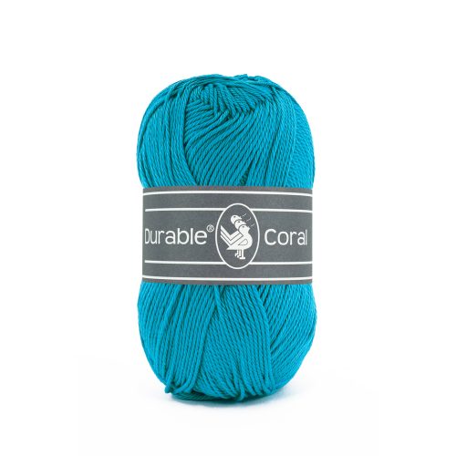 Durable breigaren katoen Coral Turquoise 50g