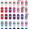 Durable Coral breigaren katoen Licht roze 50g