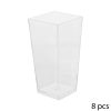 Fingerfood bekers 85ml 4x4x8cm 8st