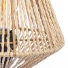 Gevlochten schemerlamp “Jily” naturel H34cm