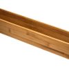 Lade bamboe bakje 38x8x7cm (Ladebakje C)