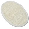Massagehandschoen loofah-bamboe crème (Maat S)