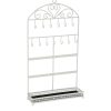 Metalen juwelenhouder zwart/wit