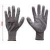 Nylon anti-slip werkhandschoenen grijs maat M