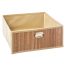 Opbergmand bamboe karton 31x31x15cm