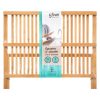 Opklapbare bamboe afdruiprek 42cm