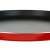 Pannenkoekenpan inductie rood D28cm