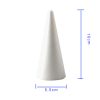 Piepschuim kegel wit D5,5*10cm 2st