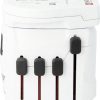 Reisstekker 2-in-1 Wereld Pro USB SKROSS