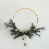 Ring metaal goud extra dik D25cm dikte 4mm
