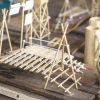 Ronde houten knutselstokjes D3*300mm