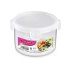 Ronde vershoudbak met klik deksel 600ml