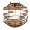 Rotan buitenlamp op zonne-energie