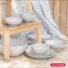 Schaal kunststof taupe 840ml